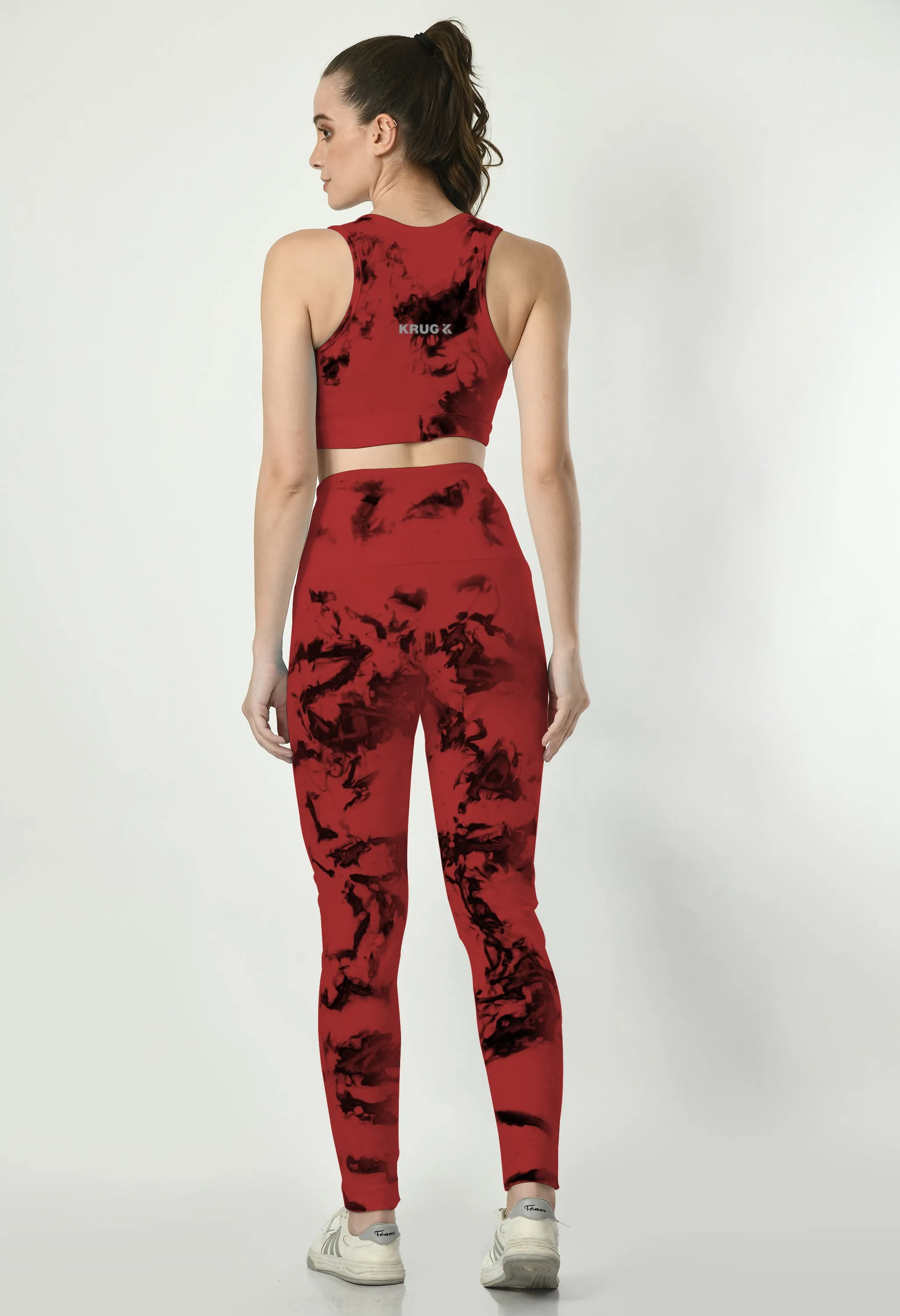 Crimson Noir Leggings For Women
