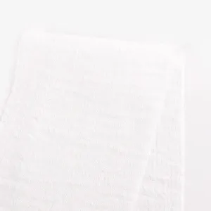 Crinkle Gauze - White (remnant)