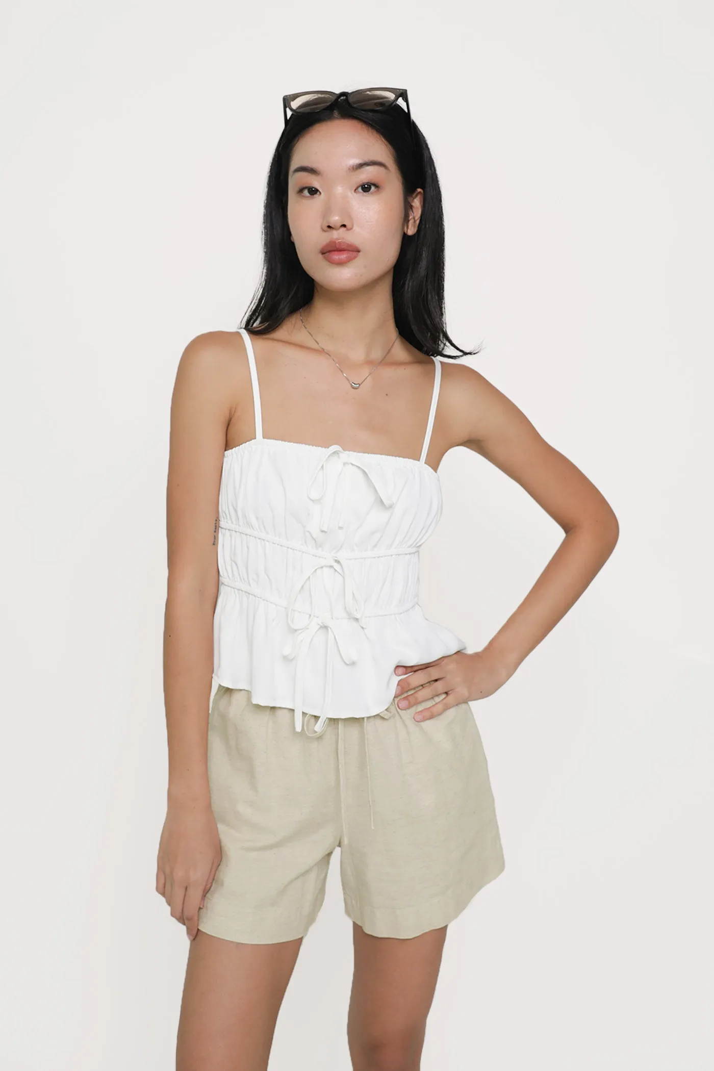 Dann Linen Shorts