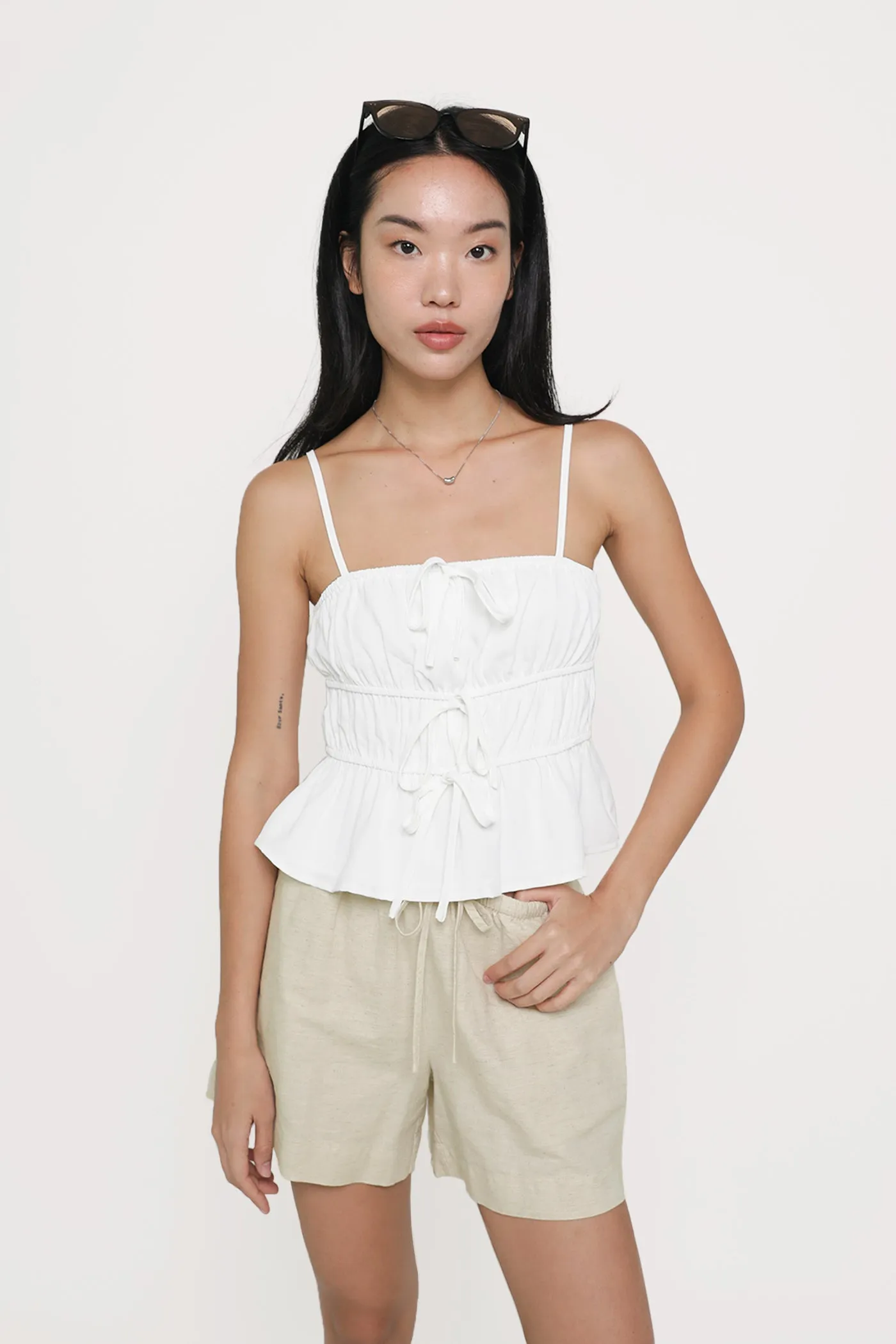 Dann Linen Shorts