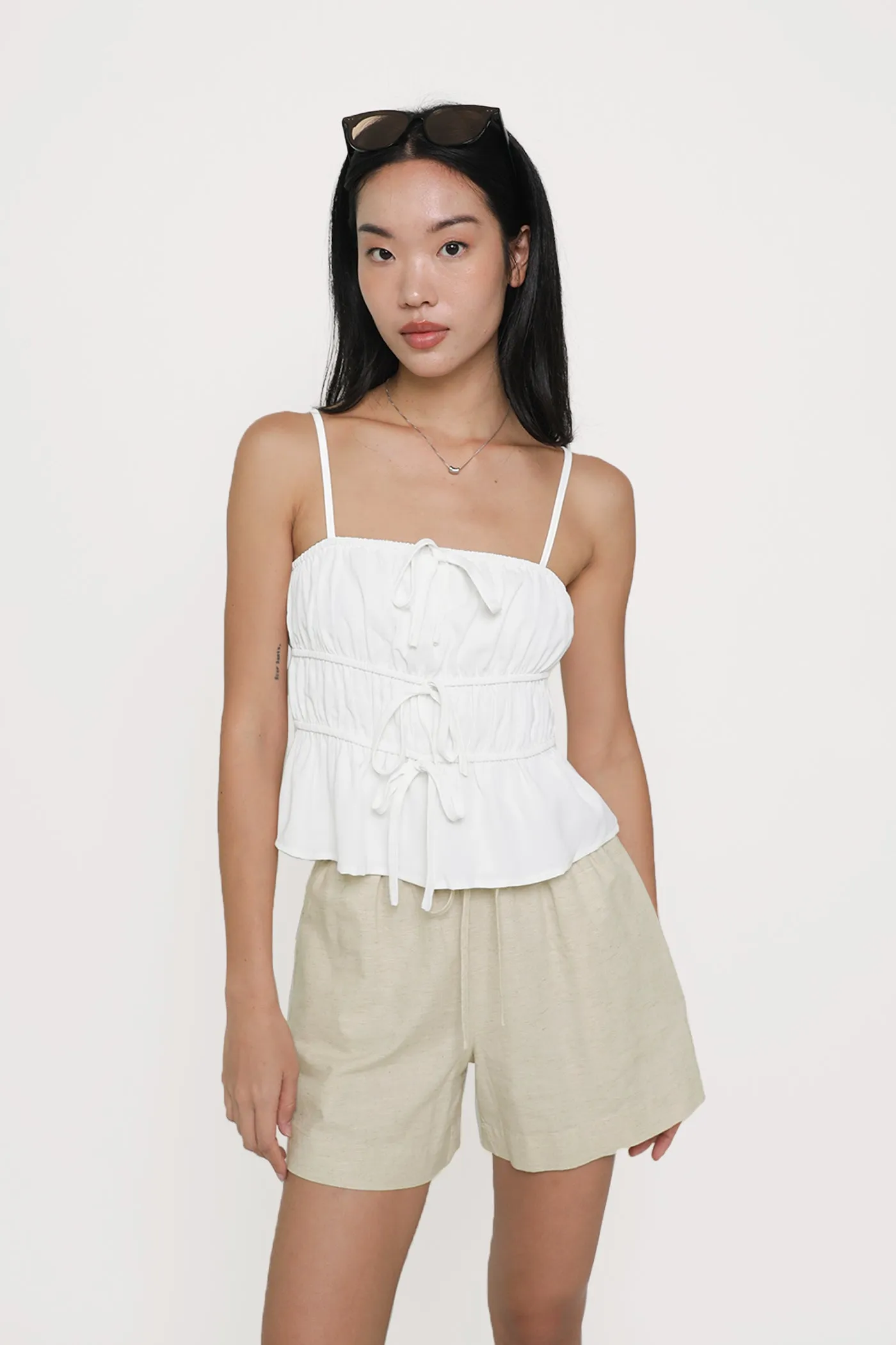 Dann Linen Shorts