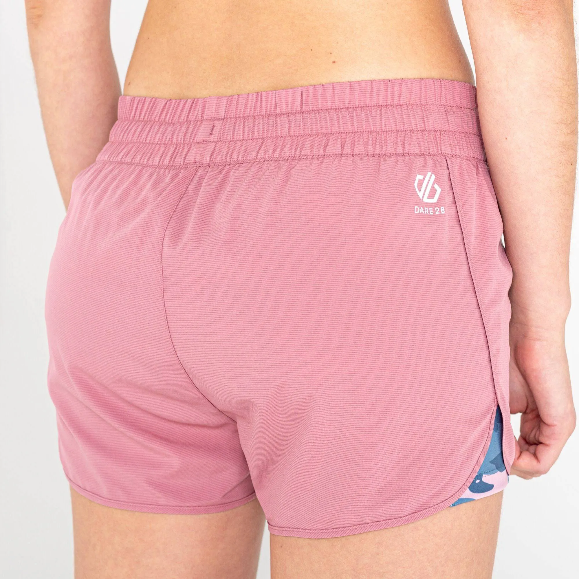 Dare2B Ladies Sprint Up Shorts -ROSE