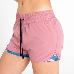 Dare2B Ladies Sprint Up Shorts -ROSE