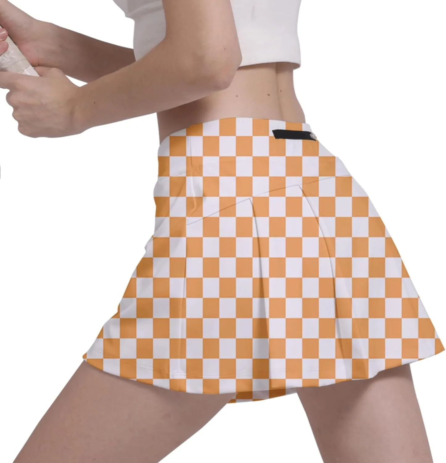 Dinosaur Women's Skorts Skirts High Waisted Golf Pleated Skirts for Running Pickleball Workout