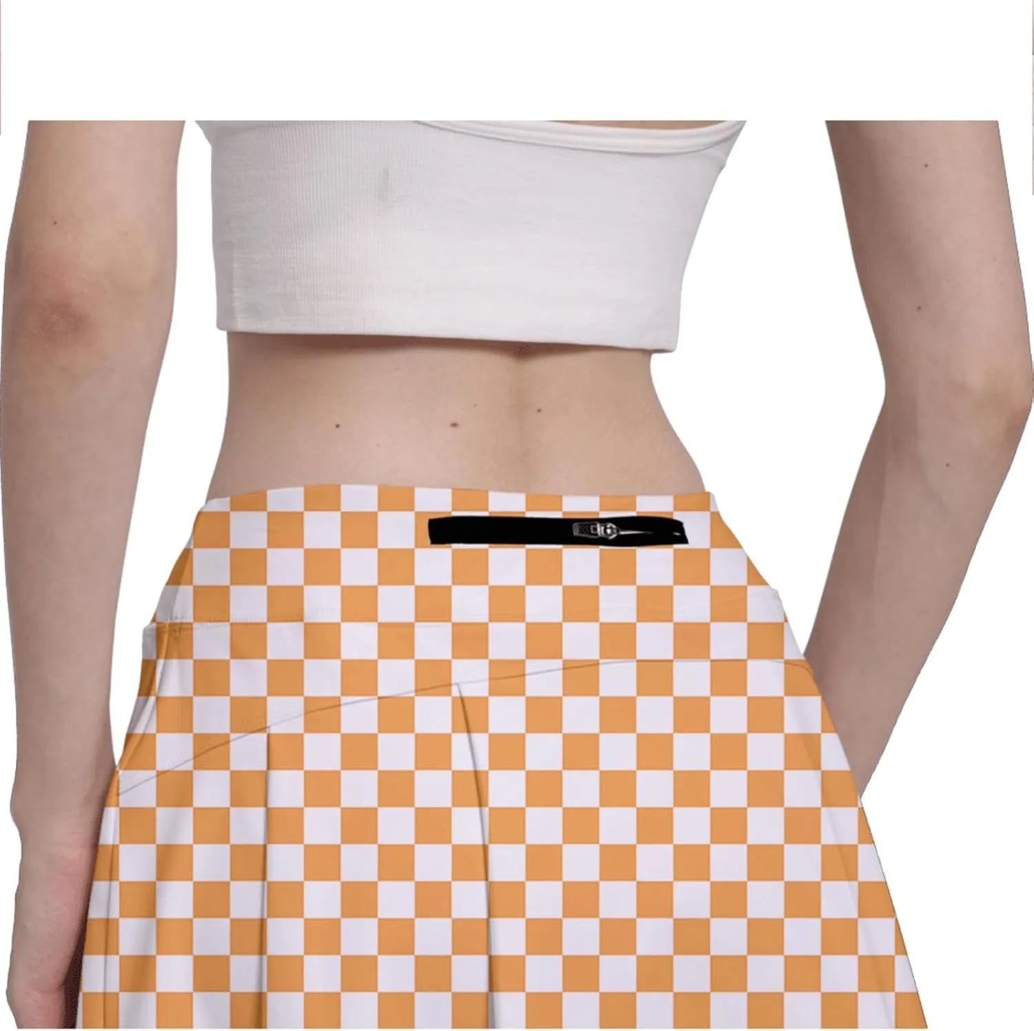 Dinosaur Women's Skorts Skirts High Waisted Golf Pleated Skirts for Running Pickleball Workout