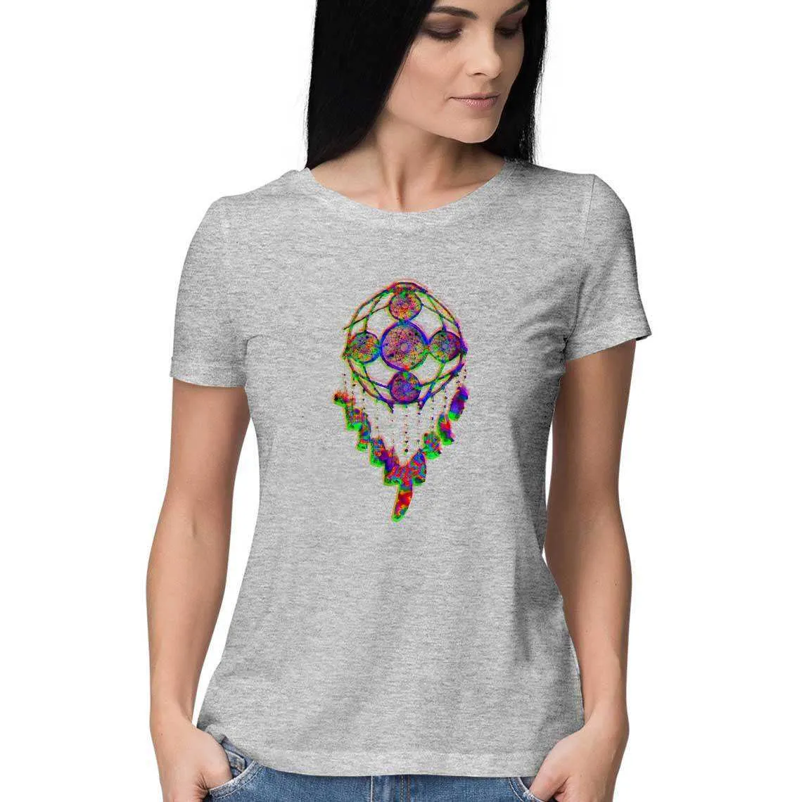 Dream Catcher by the Rainbow Women's T-Shirt