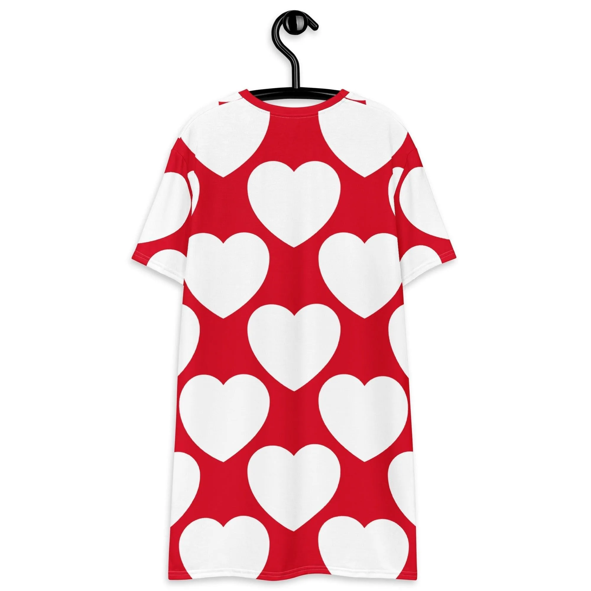 ELLIE LOVE red white - T-shirt dress