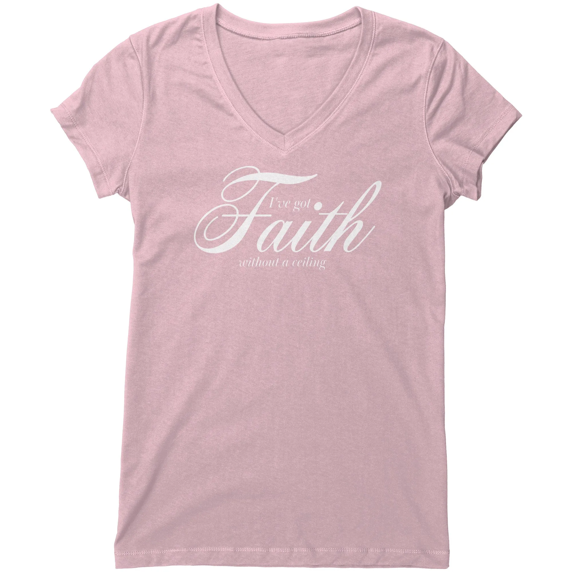 Faith Without A Ceiling Women's V-Neck Tee
