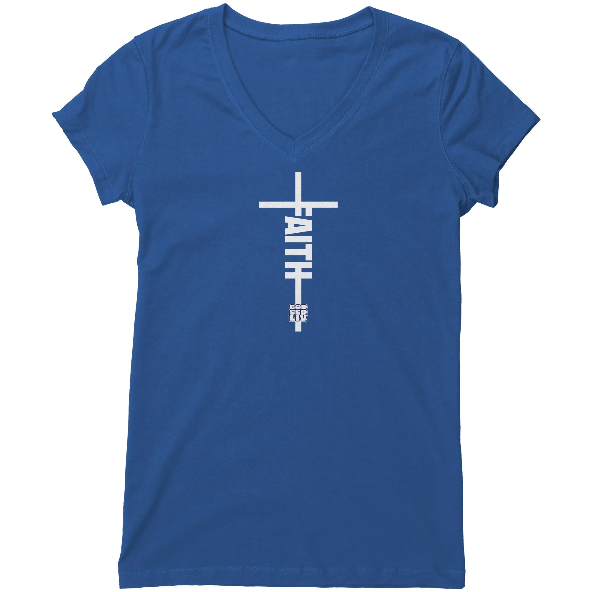 Faith Women's V-Neck Tee