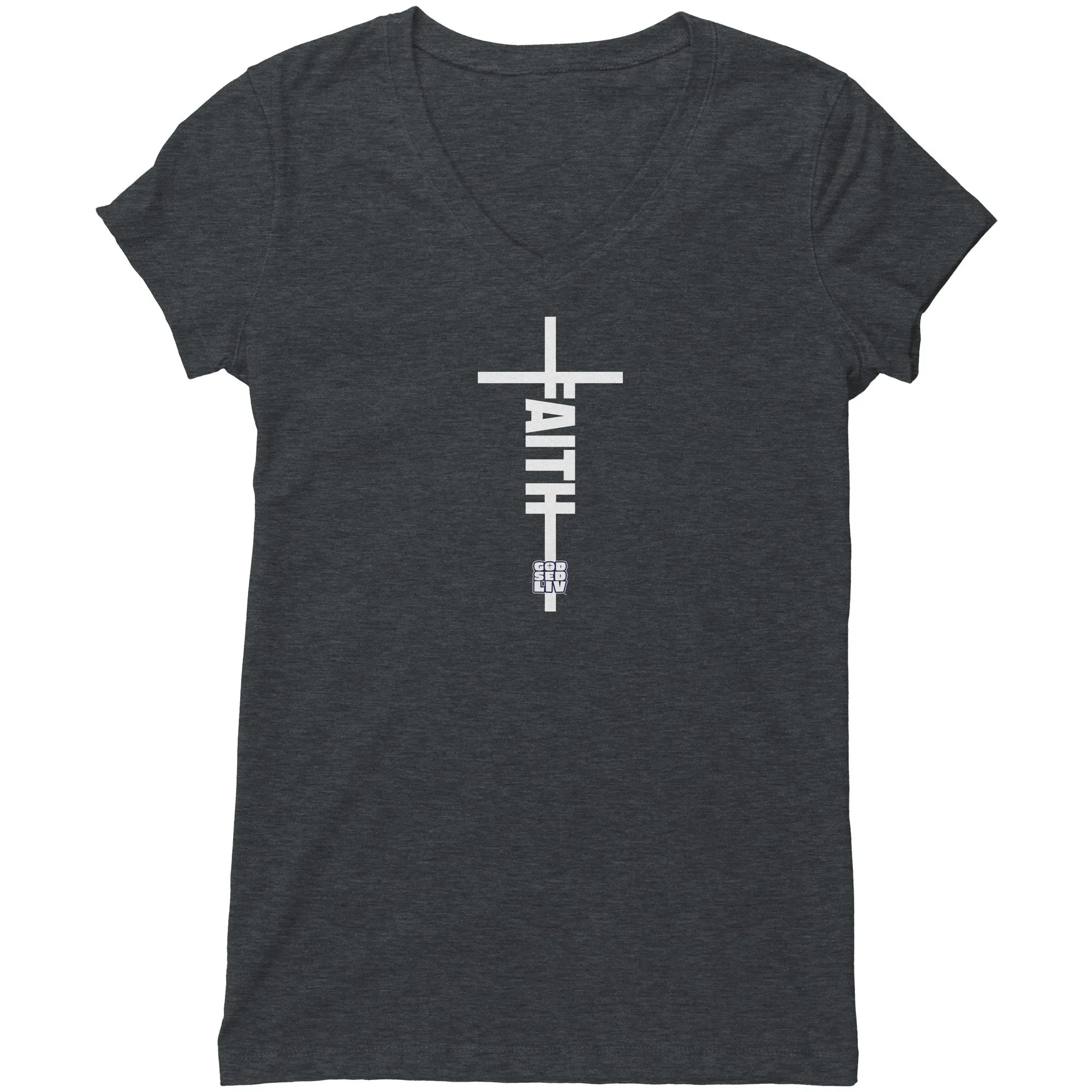 Faith Women's V-Neck Tee