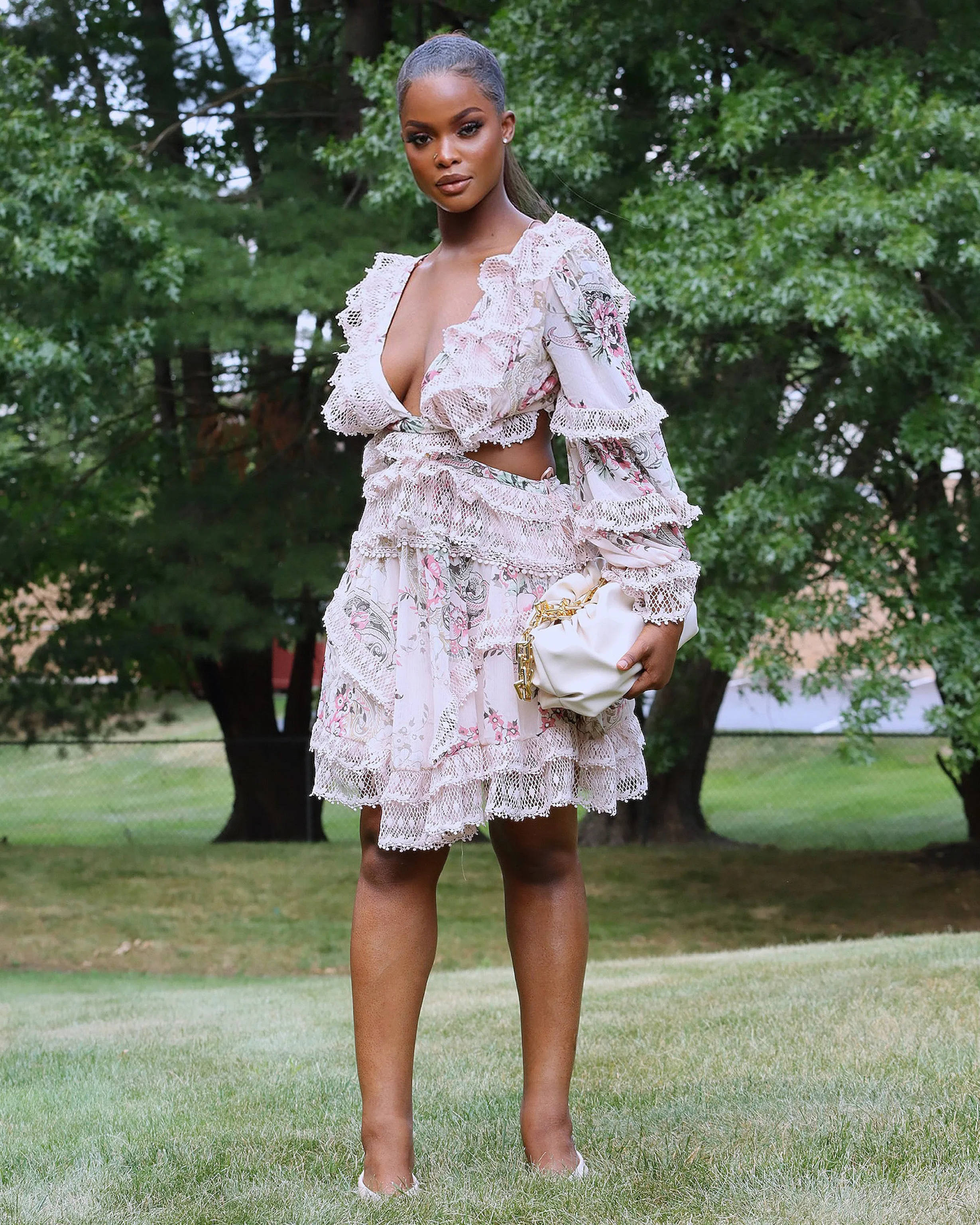 Floral Blanco Dress