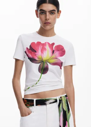 Flower Print Tee