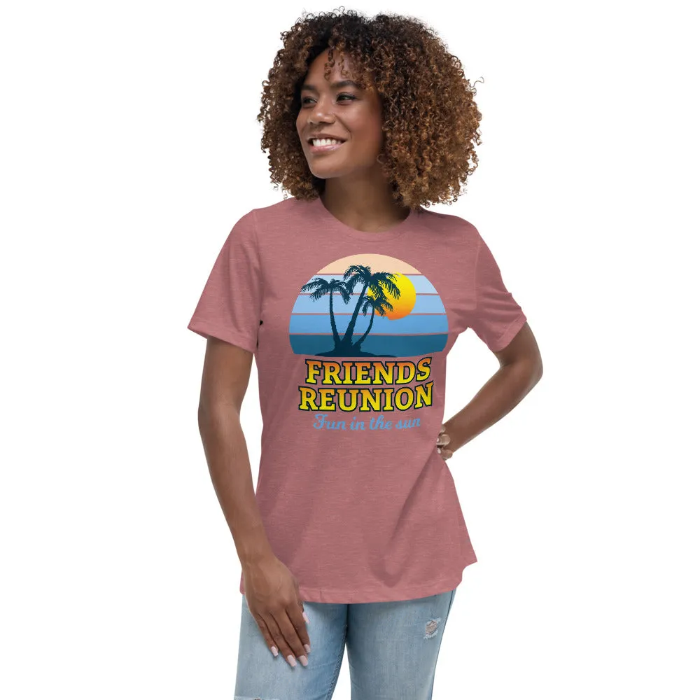 Friend's Reunion Women's Summer Relaxed T-Shirt