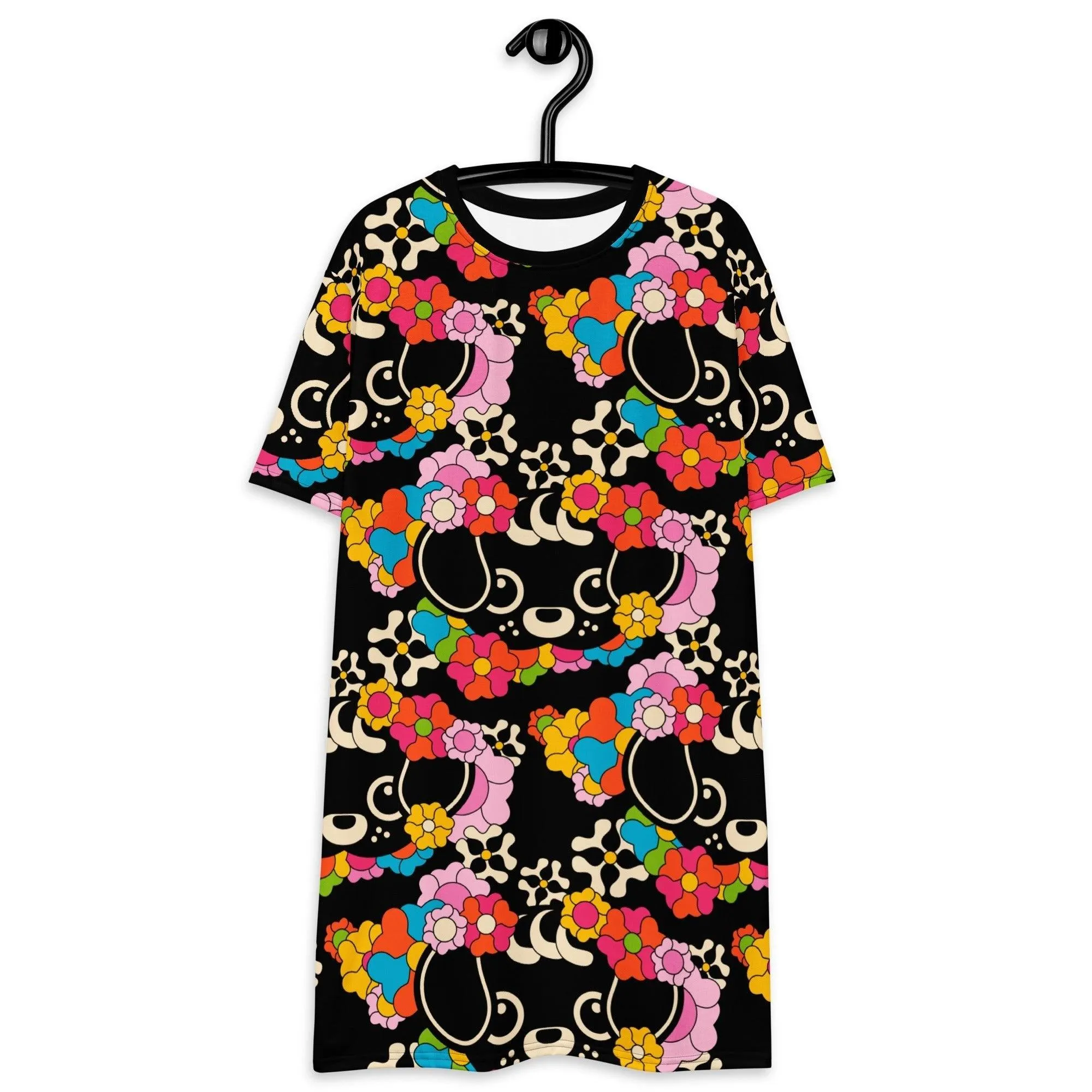 FUNKYPUP black - T-shirt dress