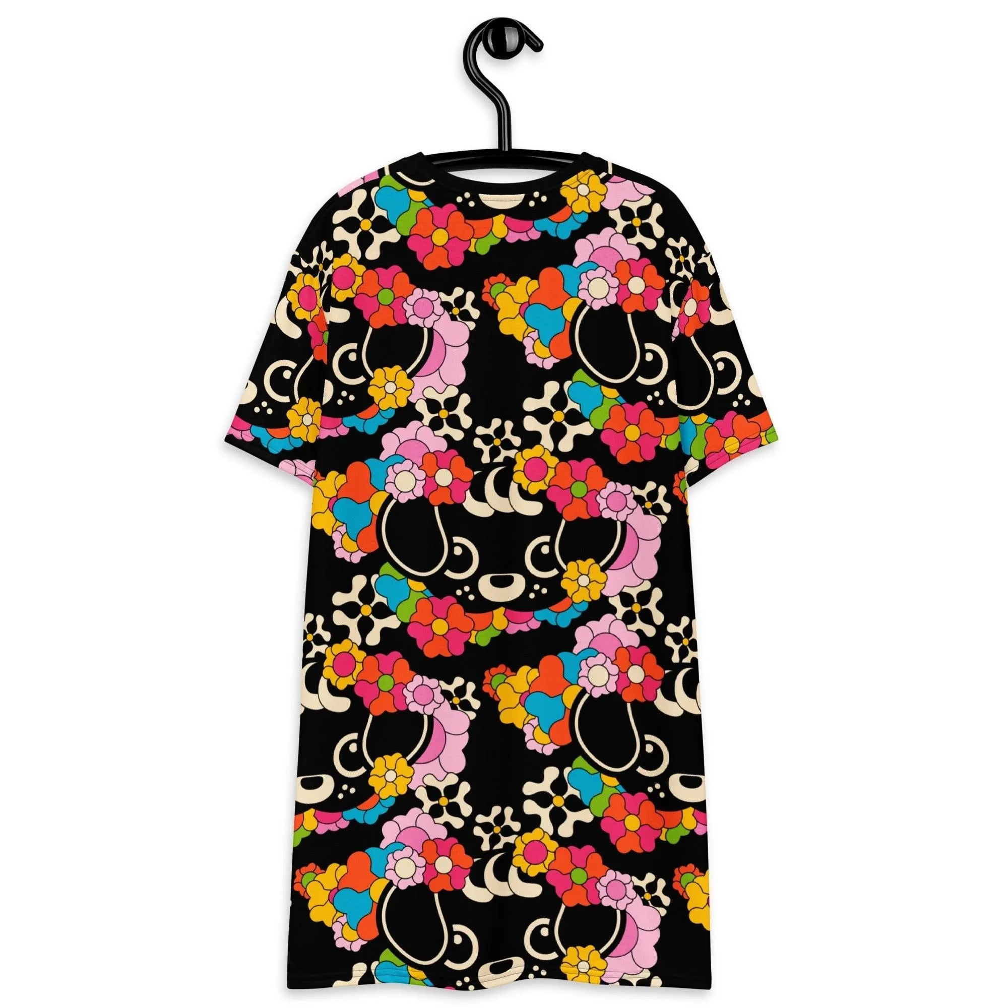 FUNKYPUP black - T-shirt dress
