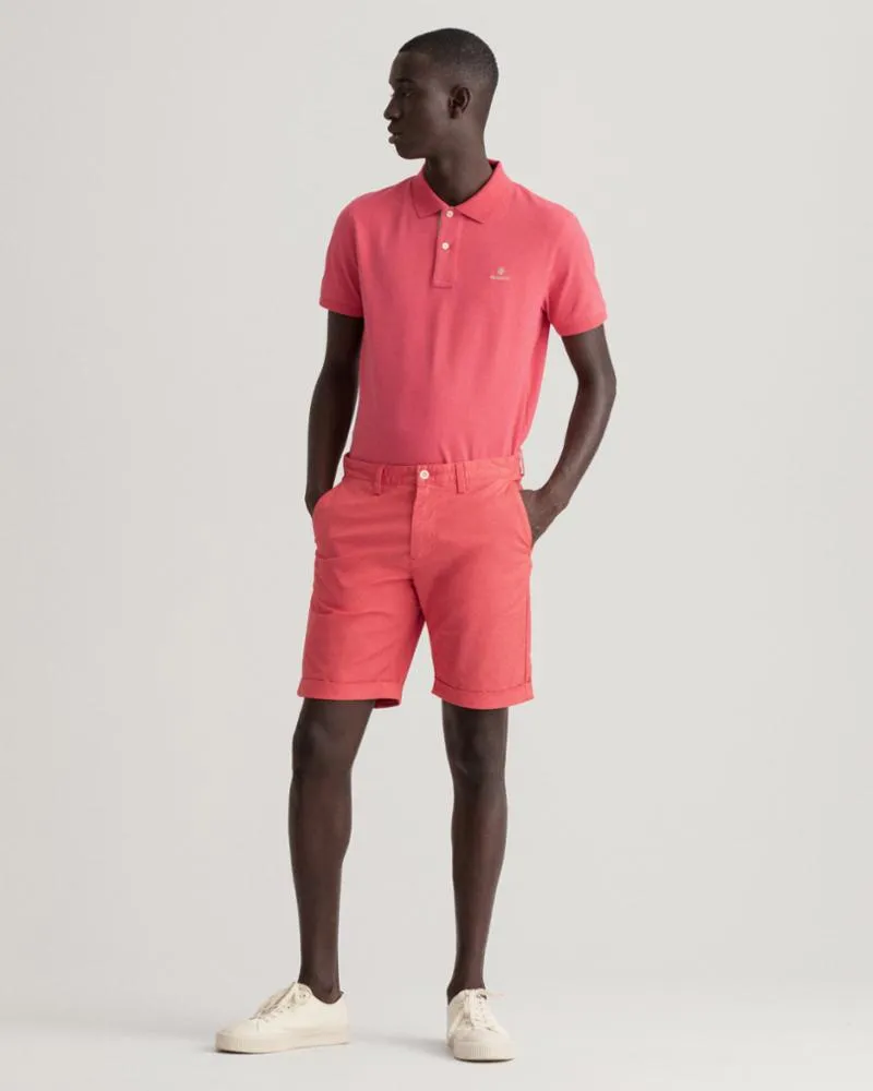 Gant Apparel Mens ALLISTER SUNFADED SHORTS 652/WATERMELON PINK