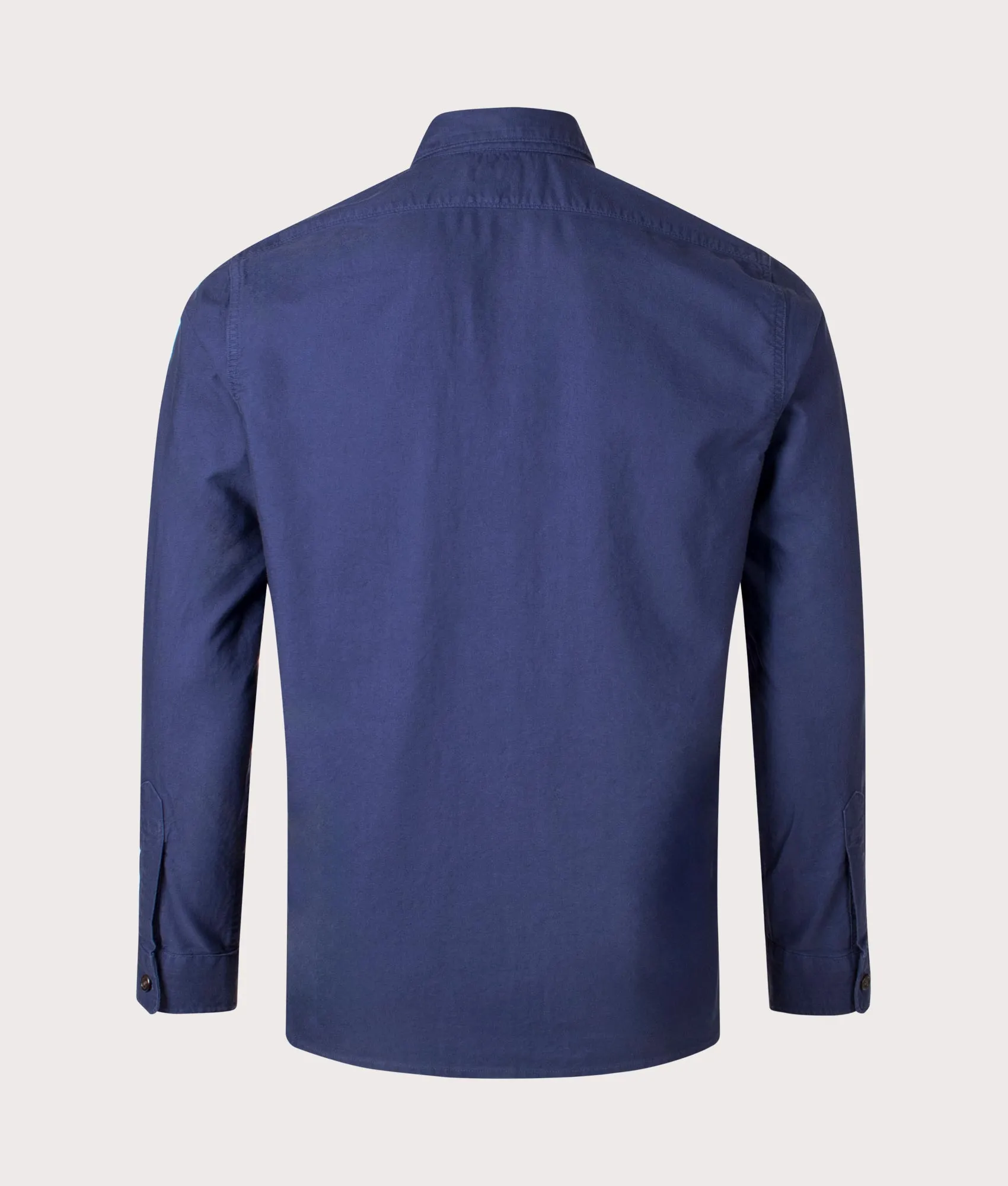 Garment Dyed Zip Oxford Overshirt