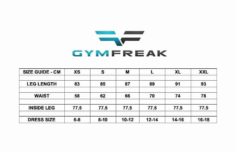 GymFreak Womens Leggings - Grey