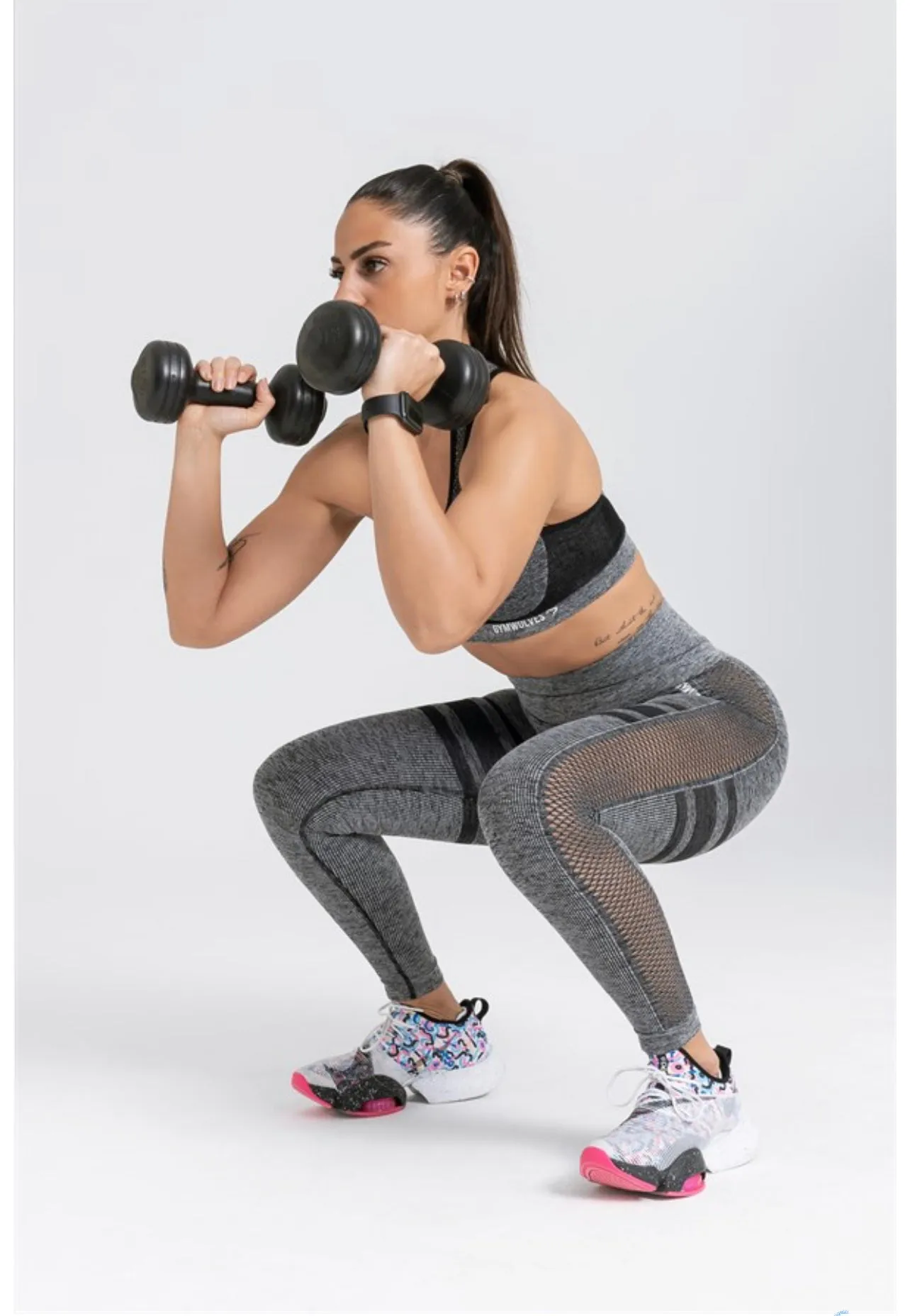 Gymwolves Seamless Sports Leggings | Seamles Leggings | Queen Series |