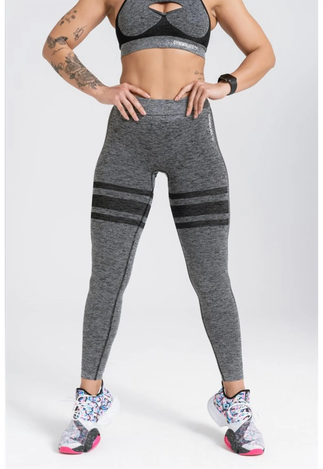 Gymwolves Seamless Sports Leggings | Seamles Leggings | Queen Series |