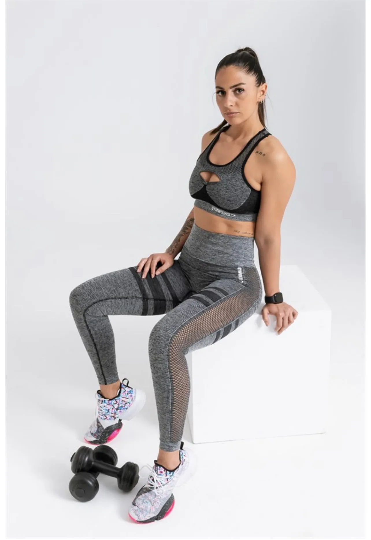 Gymwolves Seamless Sports Leggings | Seamles Leggings | Queen Series |