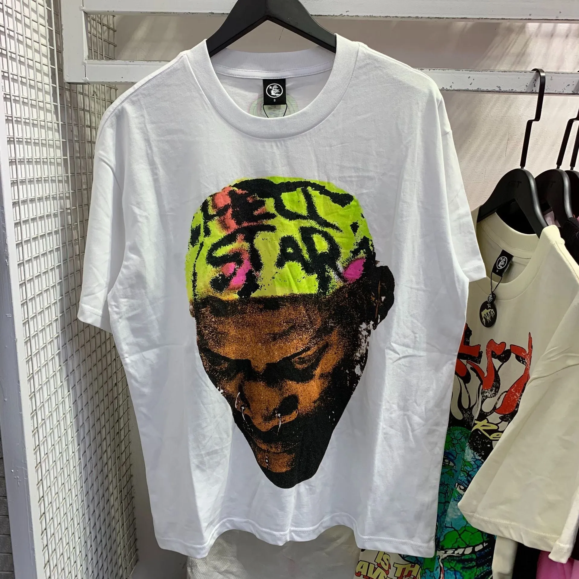 Hellstar T Shirt Rod-Man Casual Loose