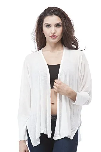 Hollywood Star Fashion Light Weight Open Front Batwing Cardigan