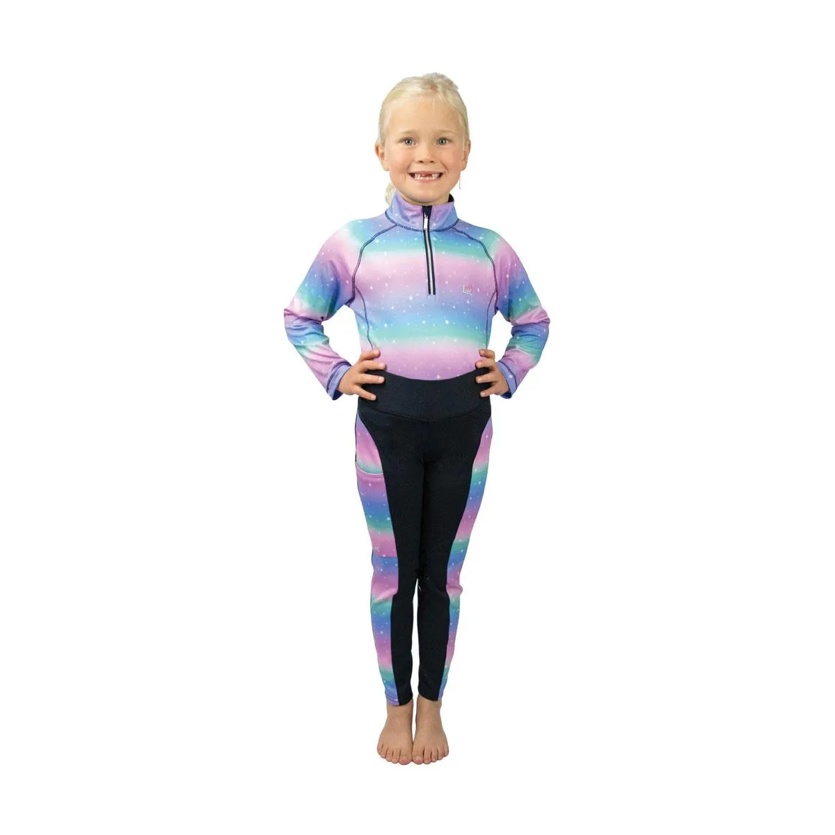 Hy Equestrian Dazzling Night Riding Tights By Little Rider