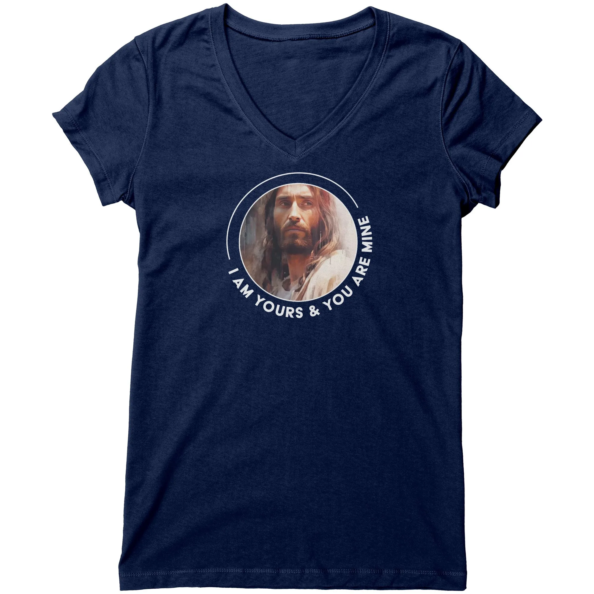 I Am Yours & You Are Mine Women's V-Neck Tee