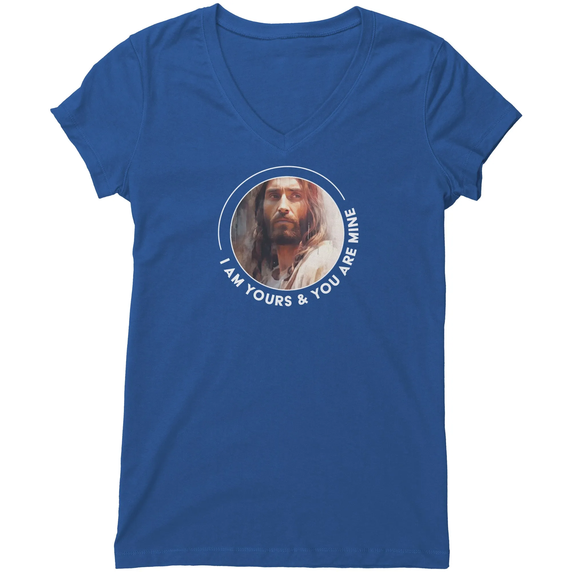 I Am Yours & You Are Mine Women's V-Neck Tee