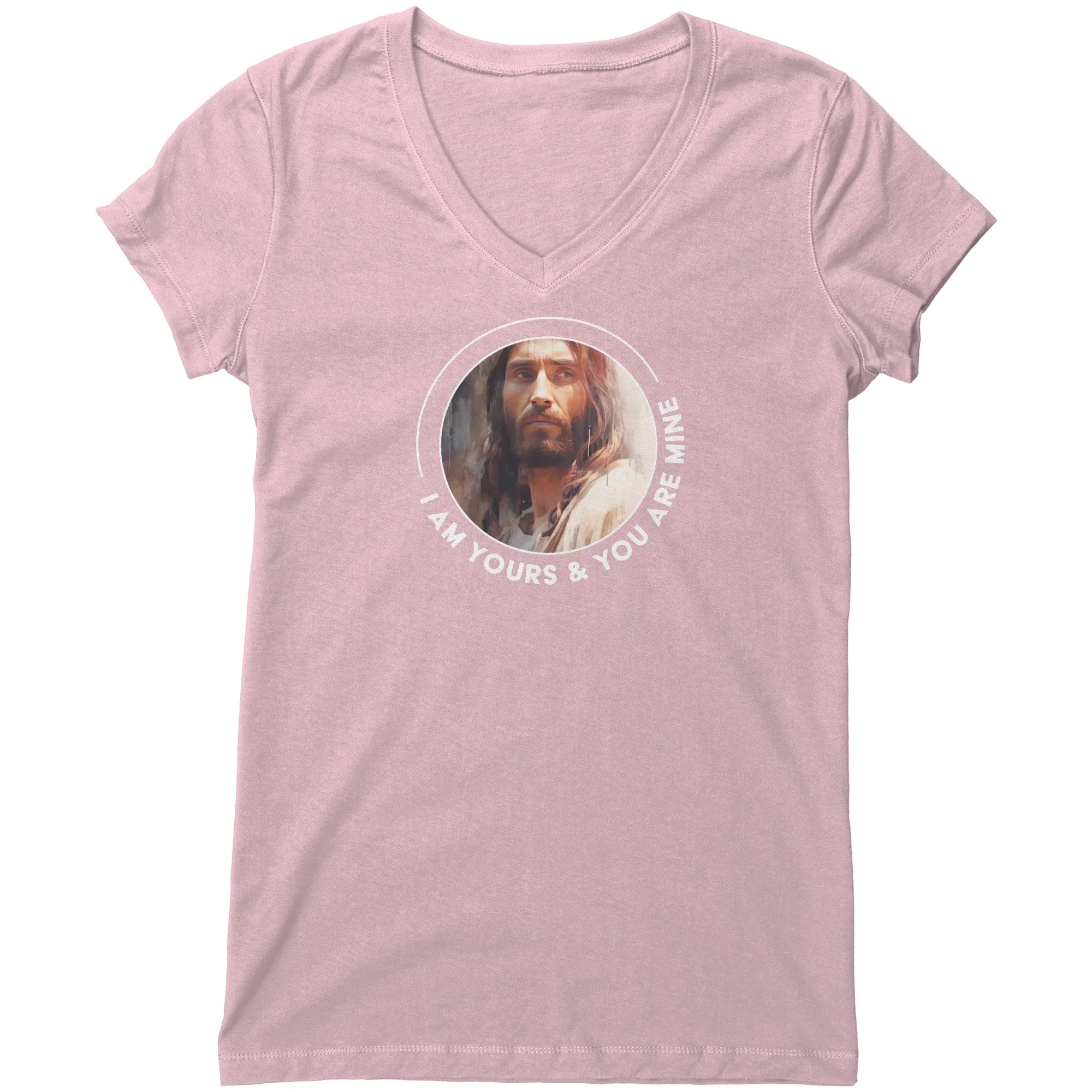 I Am Yours & You Are Mine Women's V-Neck Tee