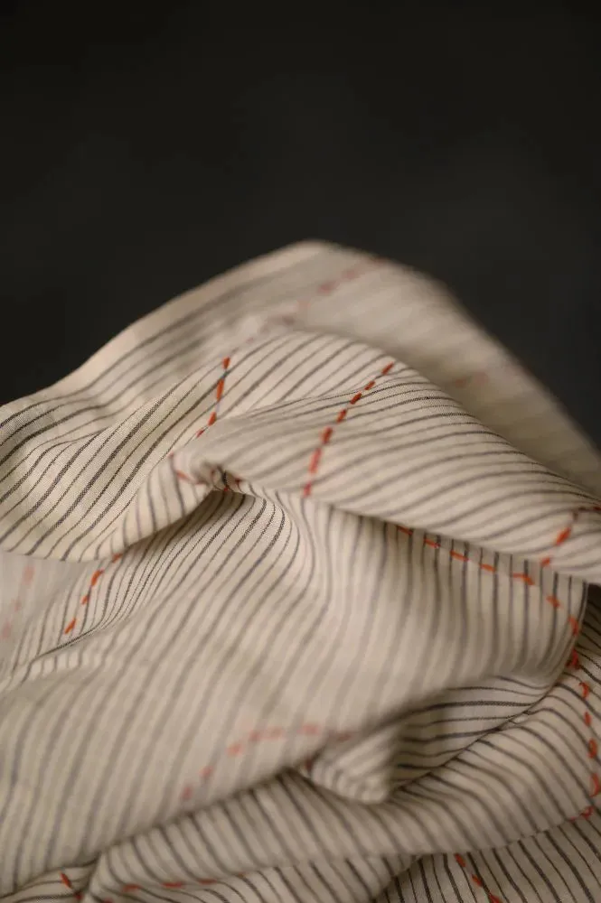 Indian Handloom / Kantha Stitch / Jammy Rings