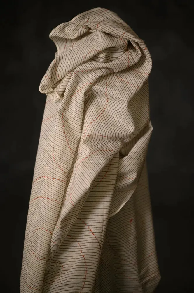 Indian Handloom / Kantha Stitch / Jammy Rings