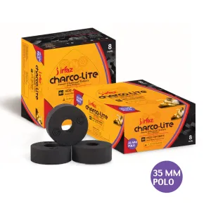 Irfaz Charco-Lite Smart Charcoal Tablets 35mm 8 Rolls