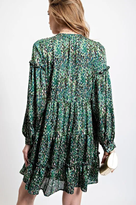 KIM LEOPARD/ANIMAL PRINTED DRESS