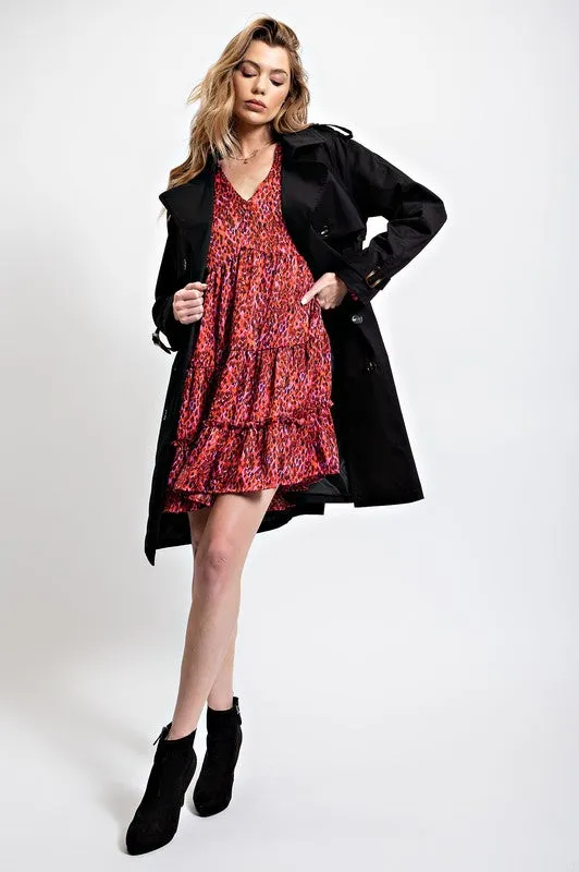 KIM LEOPARD/ANIMAL PRINTED DRESS