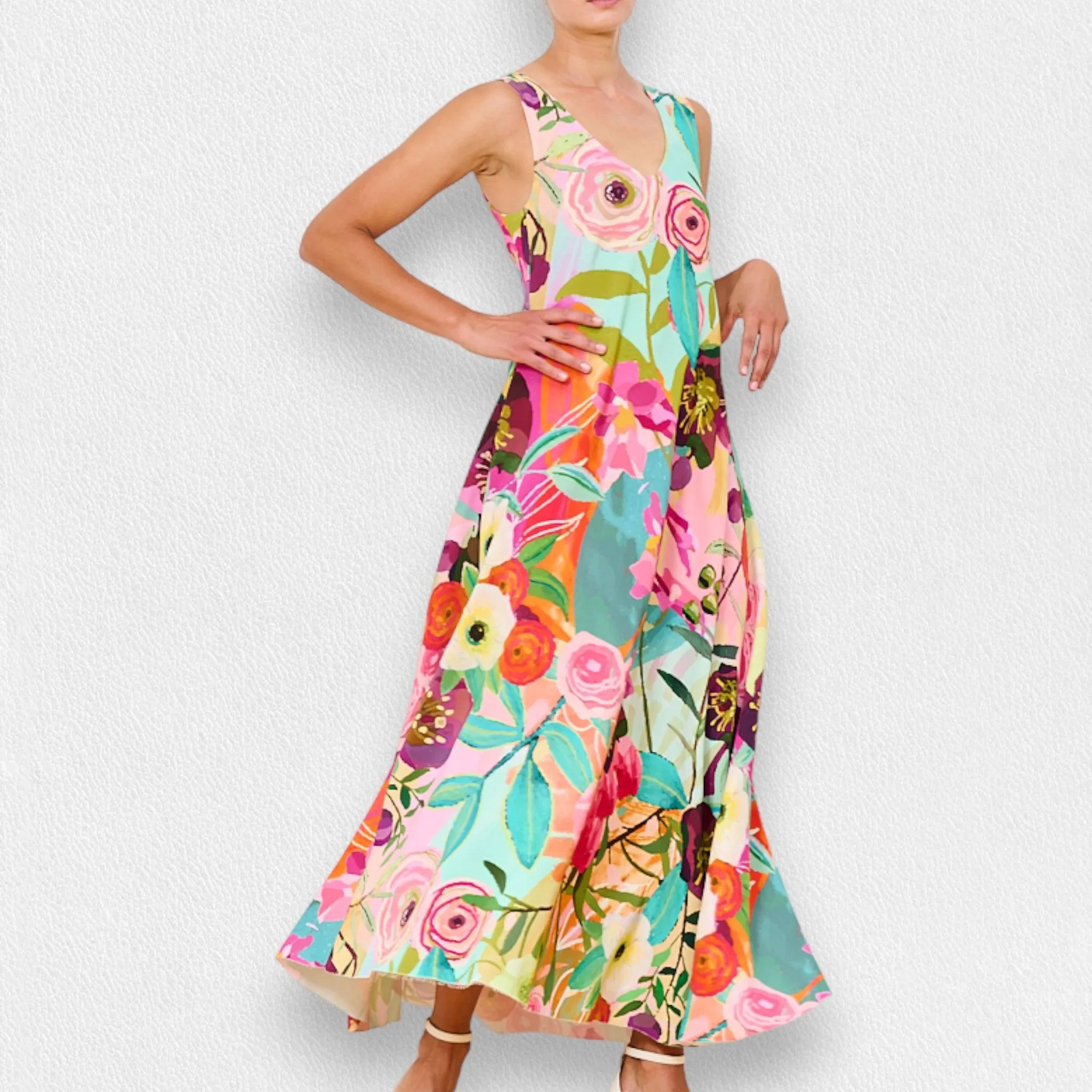 LABORATORIO - FLOWER PRINT SUMMER DRESS