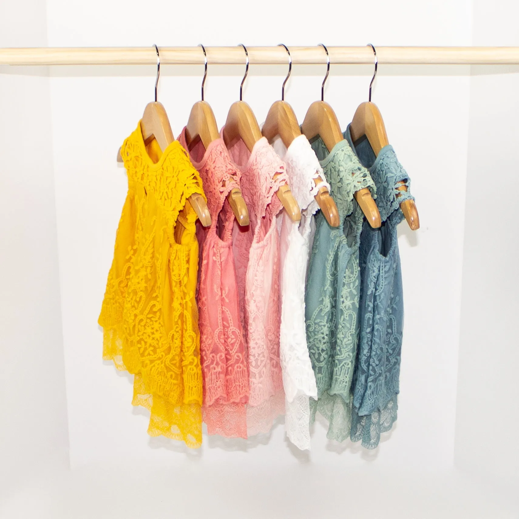 Lace Dress - Sage