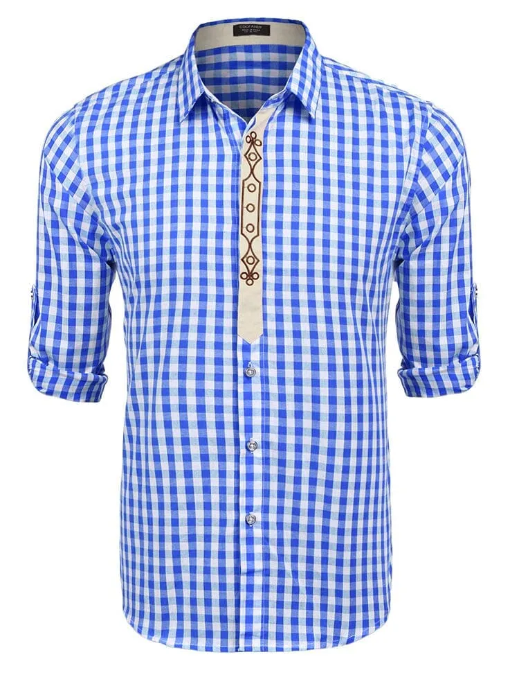 Leisure Comfort Plaid Shirt