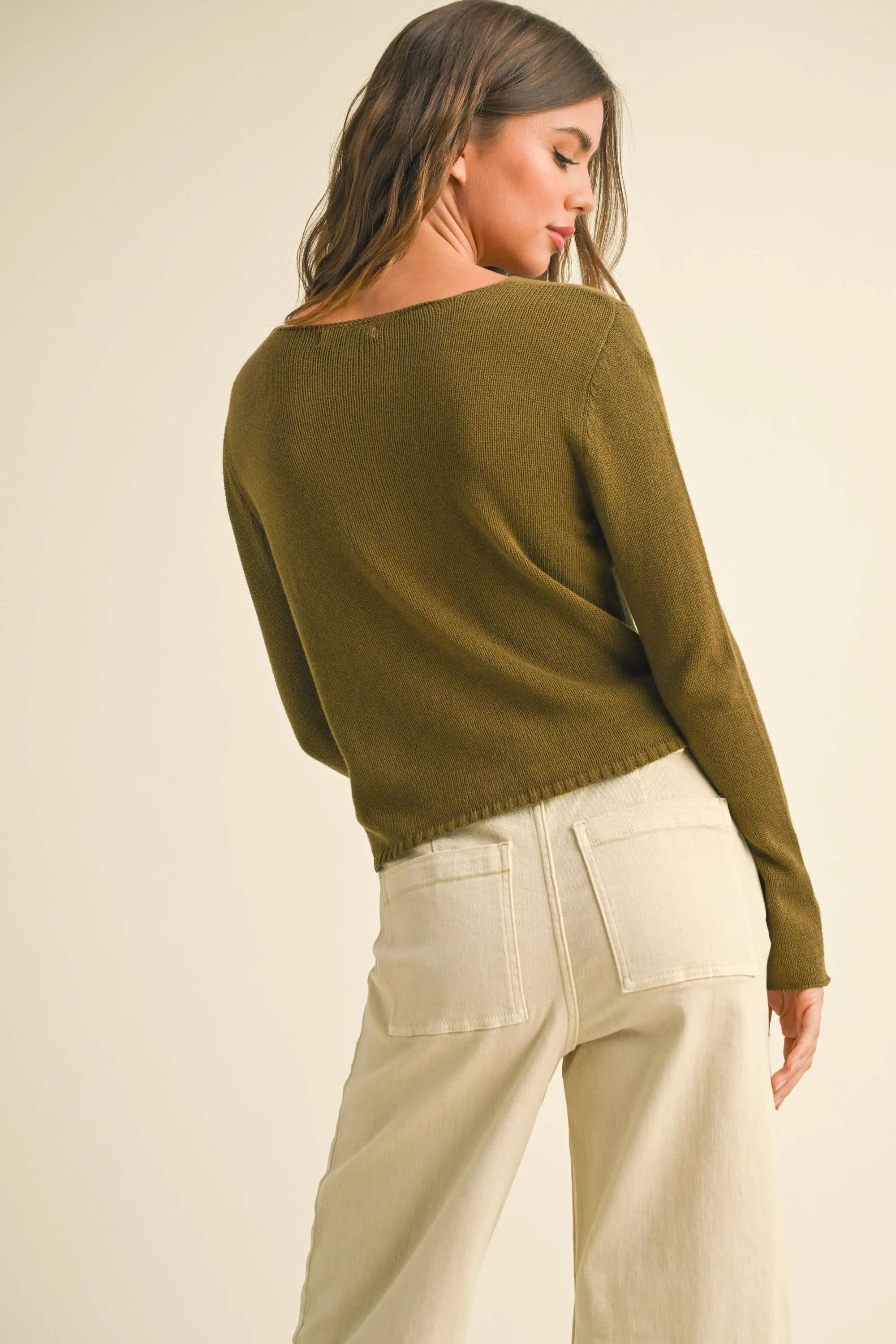 LIGHT WEIGHT CARDIGAN