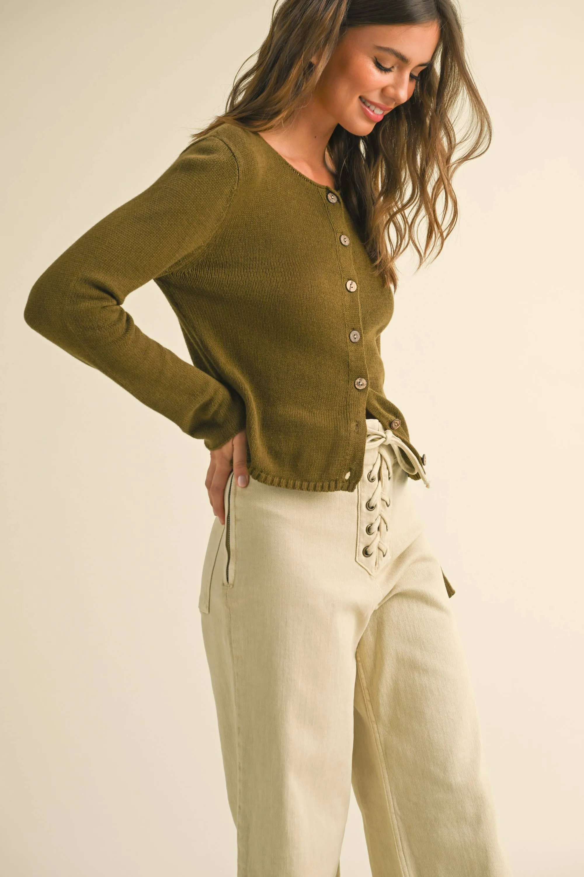 LIGHT WEIGHT CARDIGAN