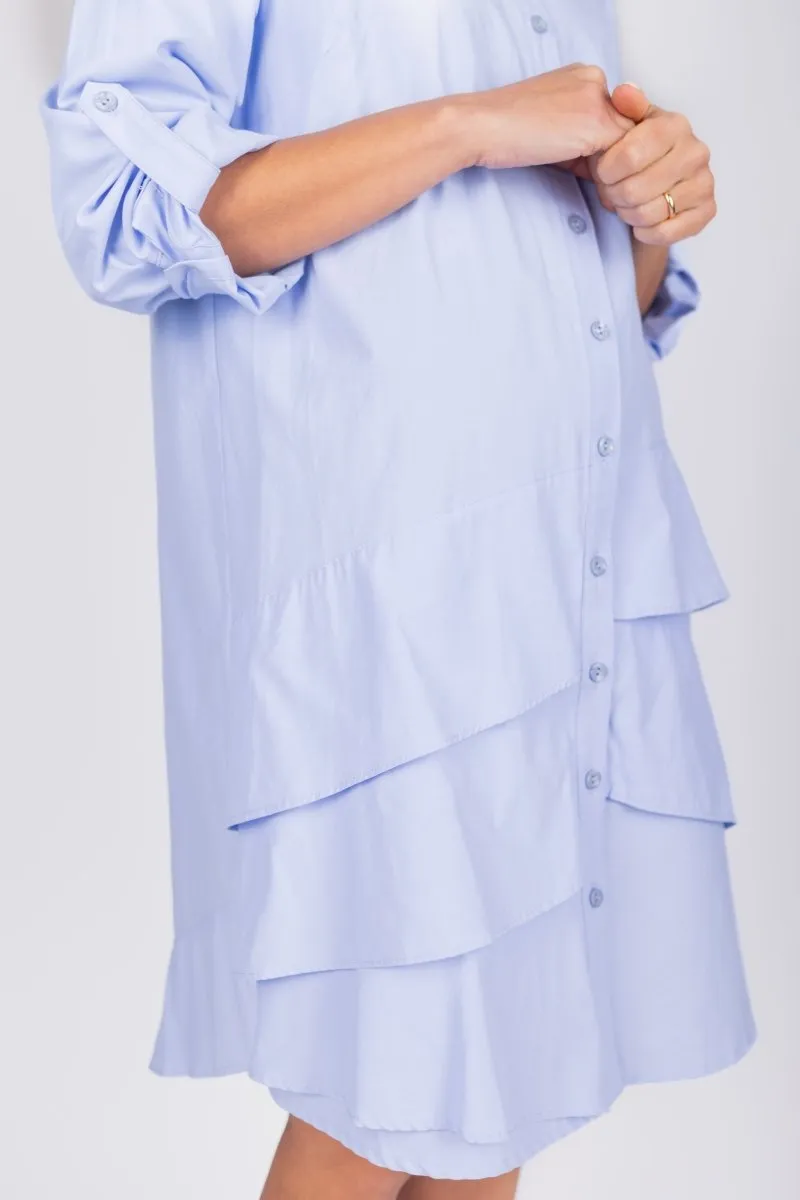 LILIAN DRESS (LIGHT BLUE)