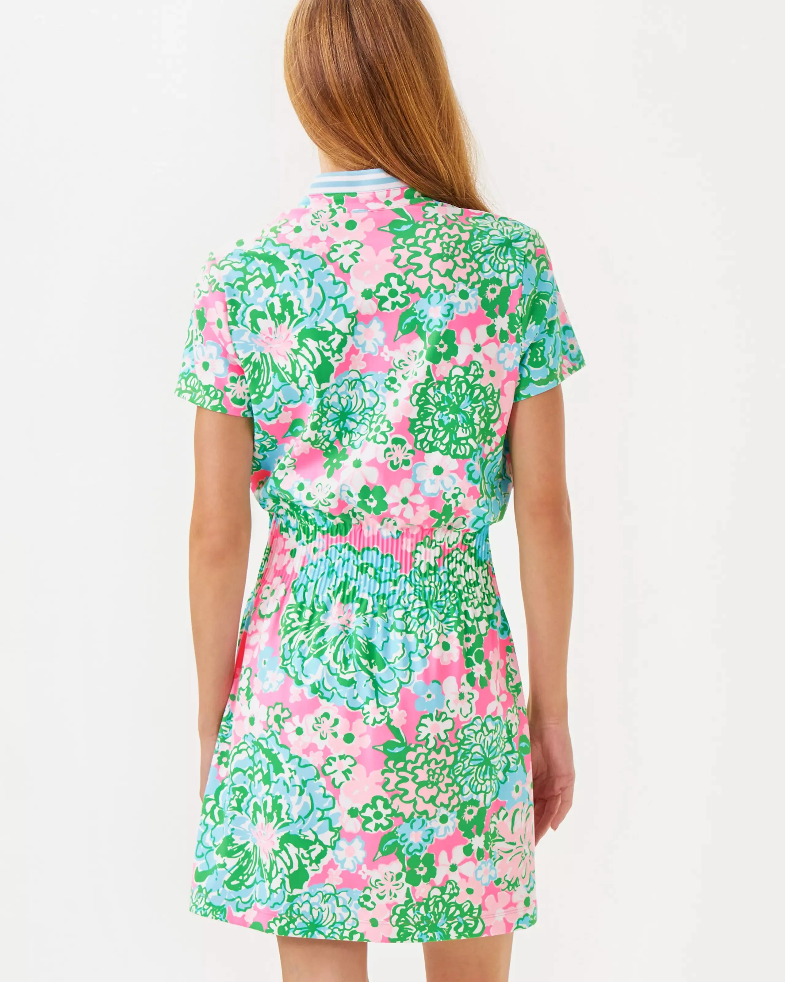 Lilly Pulitzer UPF 50  Luxletic Love Active Dress Multi Plumes in Bloom