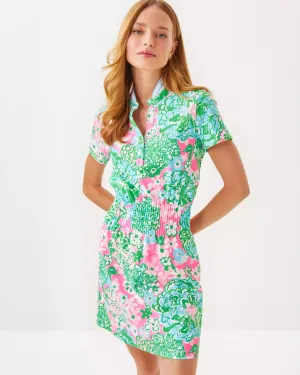 Lilly Pulitzer UPF 50  Luxletic Love Active Dress Multi Plumes in Bloom