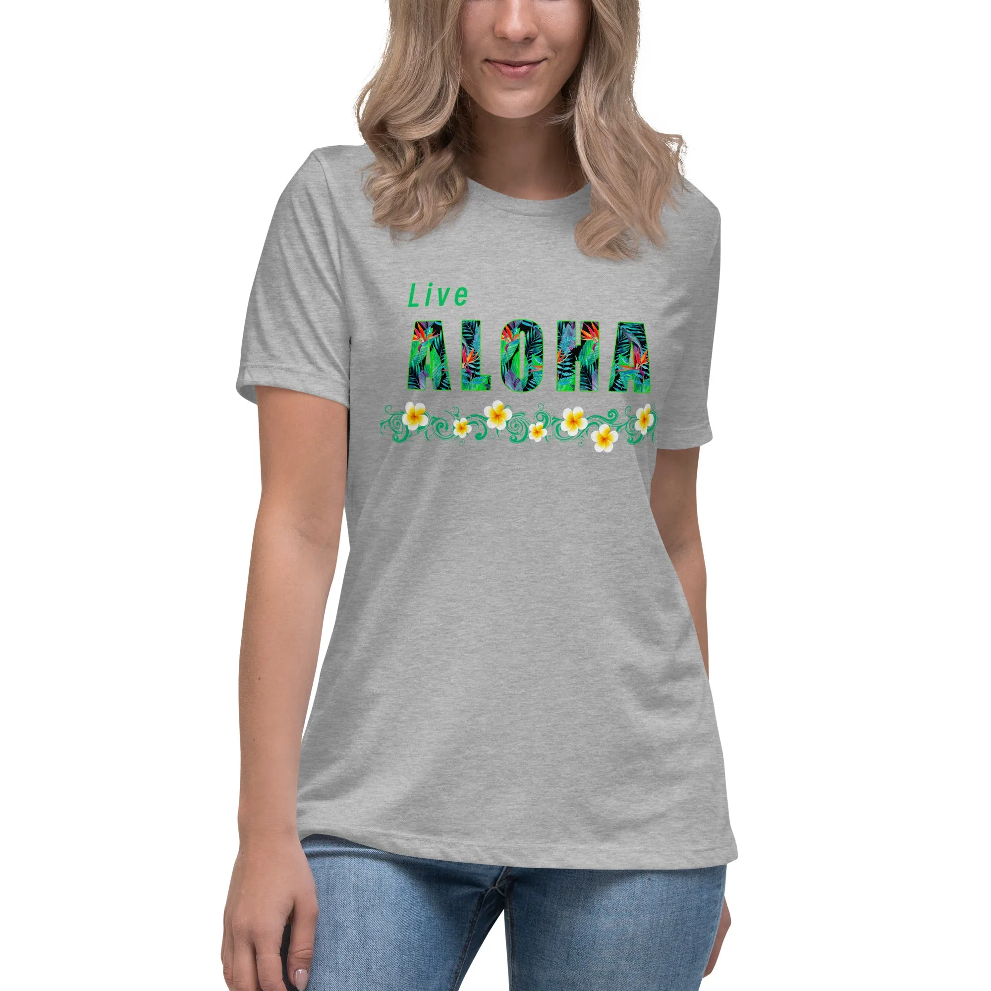 Live Aloha Women's Relaxed T-Shirt