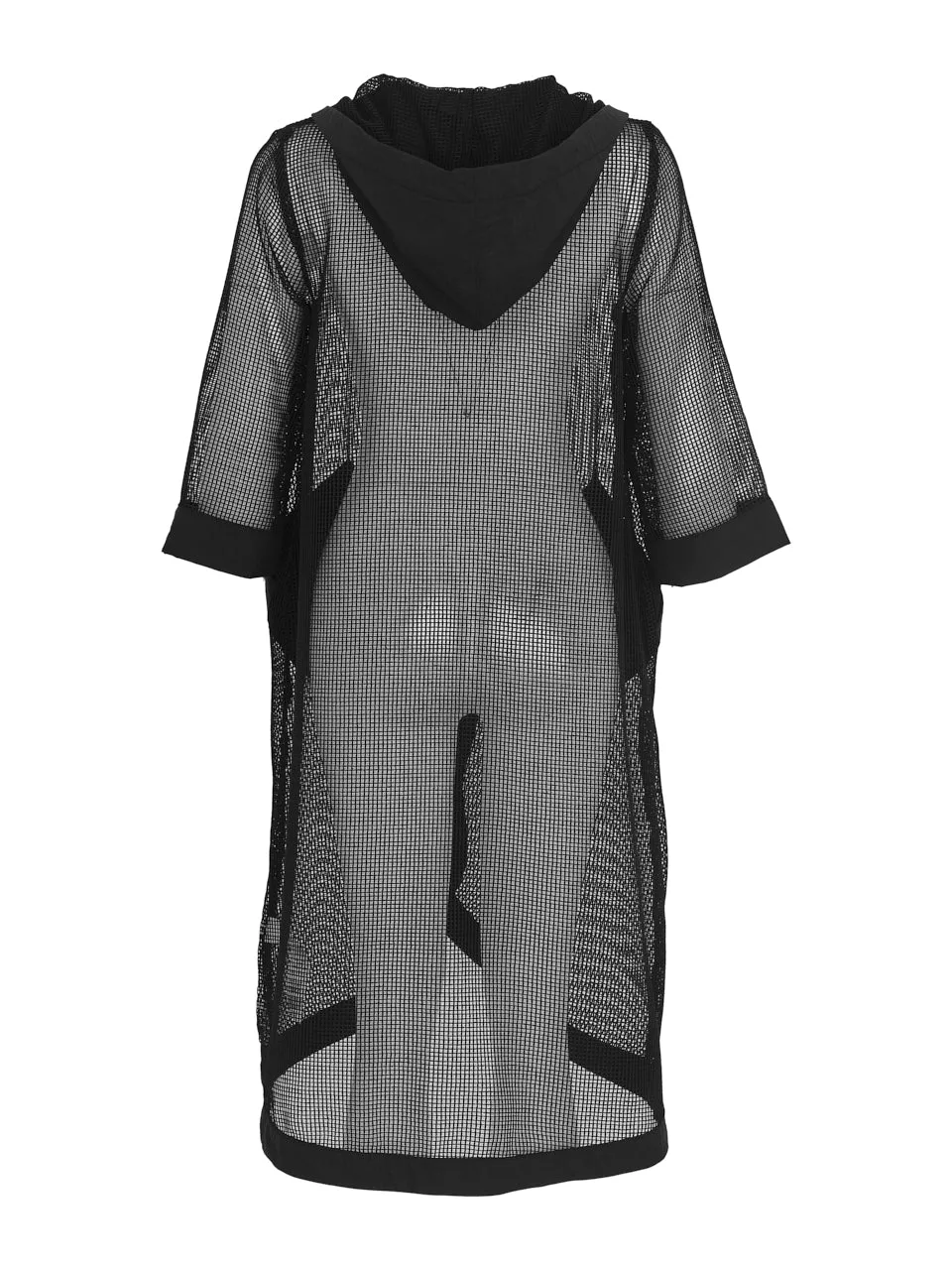 LONG MESH HOODIE