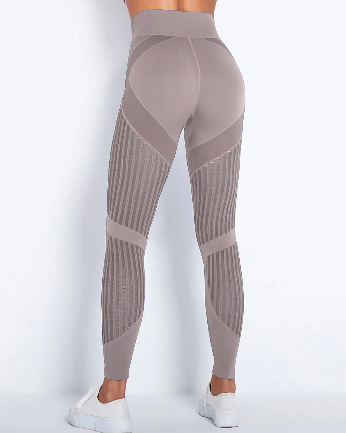 Lorica Leggings - Brown