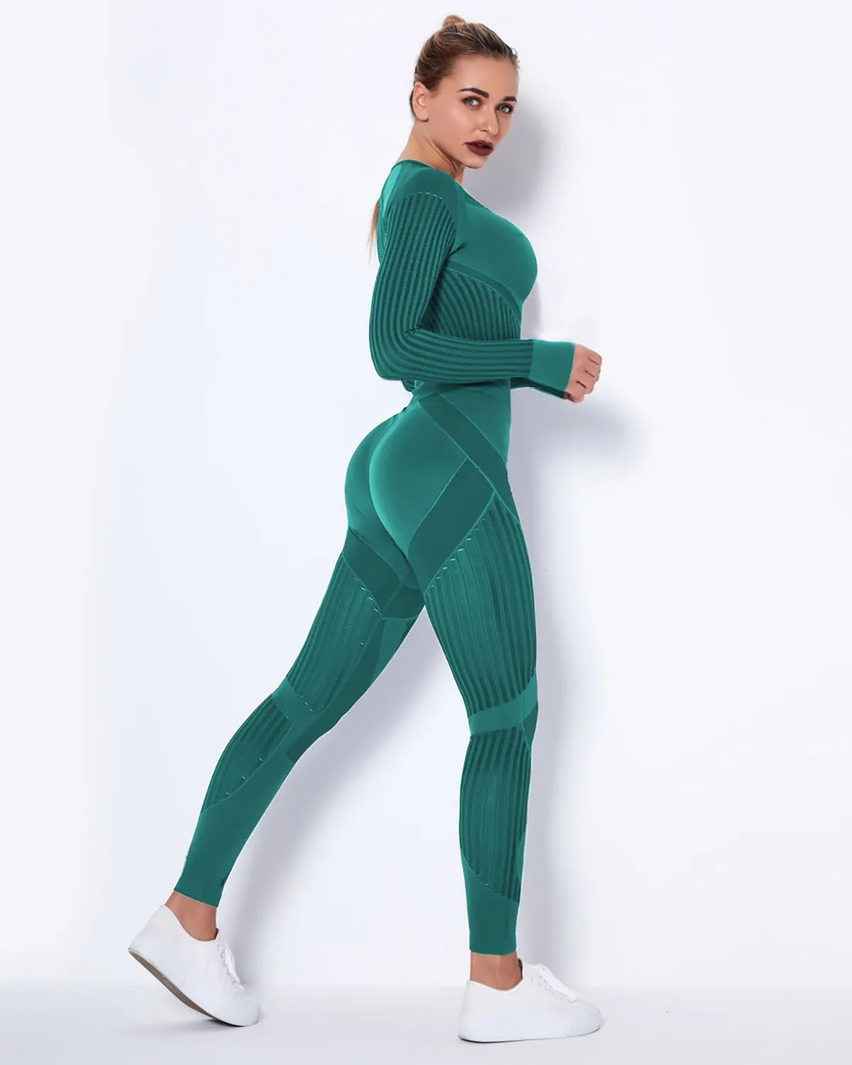 Lorica Leggings - Teal