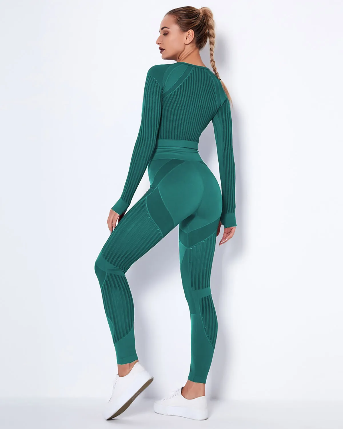 Lorica Leggings - Teal