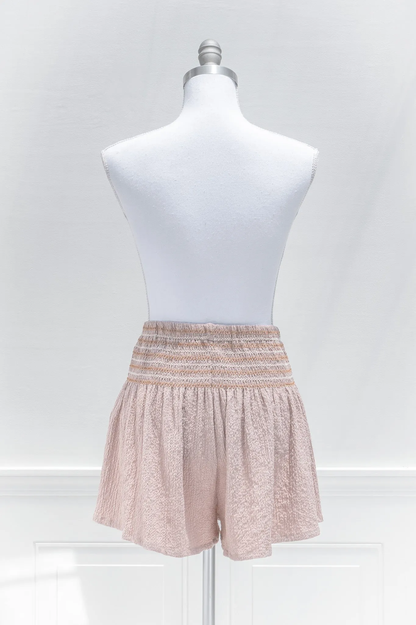 Margot Seersucker Shorts
